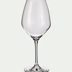 Verre à pied en verre 36cl - transparent