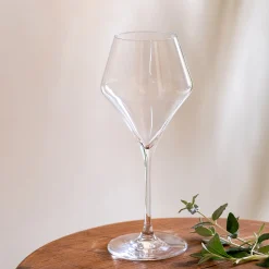 Verre à pied en verre 38cl - transparent