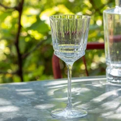 Verre à vin en cristallin 25cl - transparent