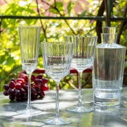 Verre à vin en cristallin 25cl - transparent