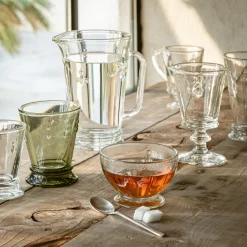 Verre à vin en verre pressé 24cl - transparent