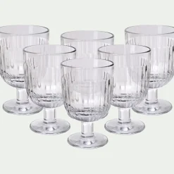 Verre à vin en verre sodocalcique 22cl - transparent