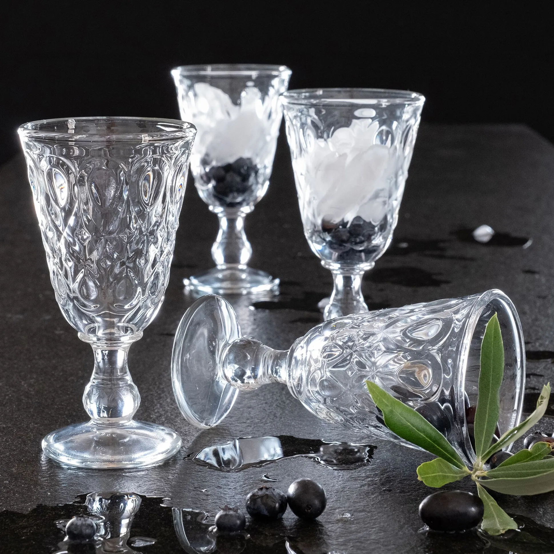 Verre à vin en verre sodocalcique 23cl - transparent