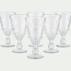 Verre à vin en verre sodocalcique 23cl - transparent
