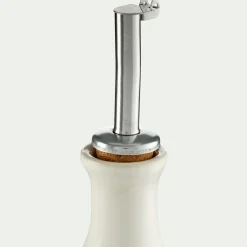 Vinaigrier en céramique - blanc