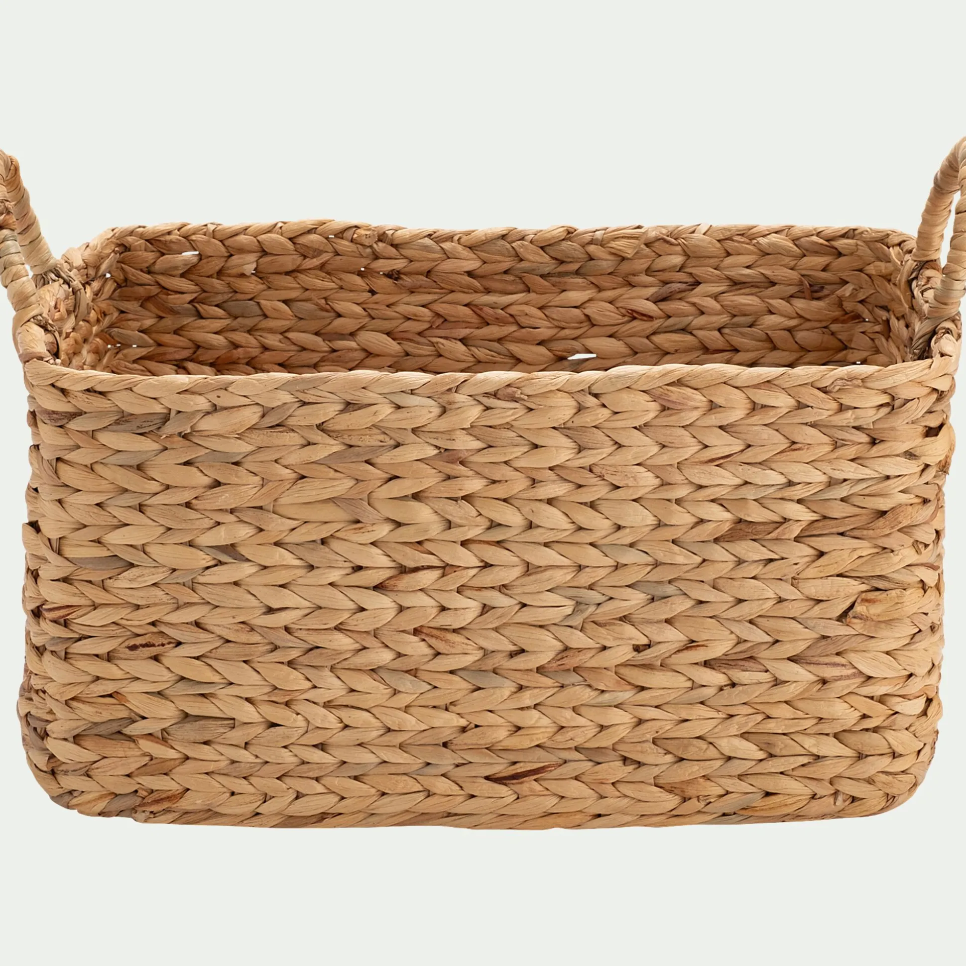 X-SACHA PANIER EN JACINTHE D'EAU GM 47X26X34 S2