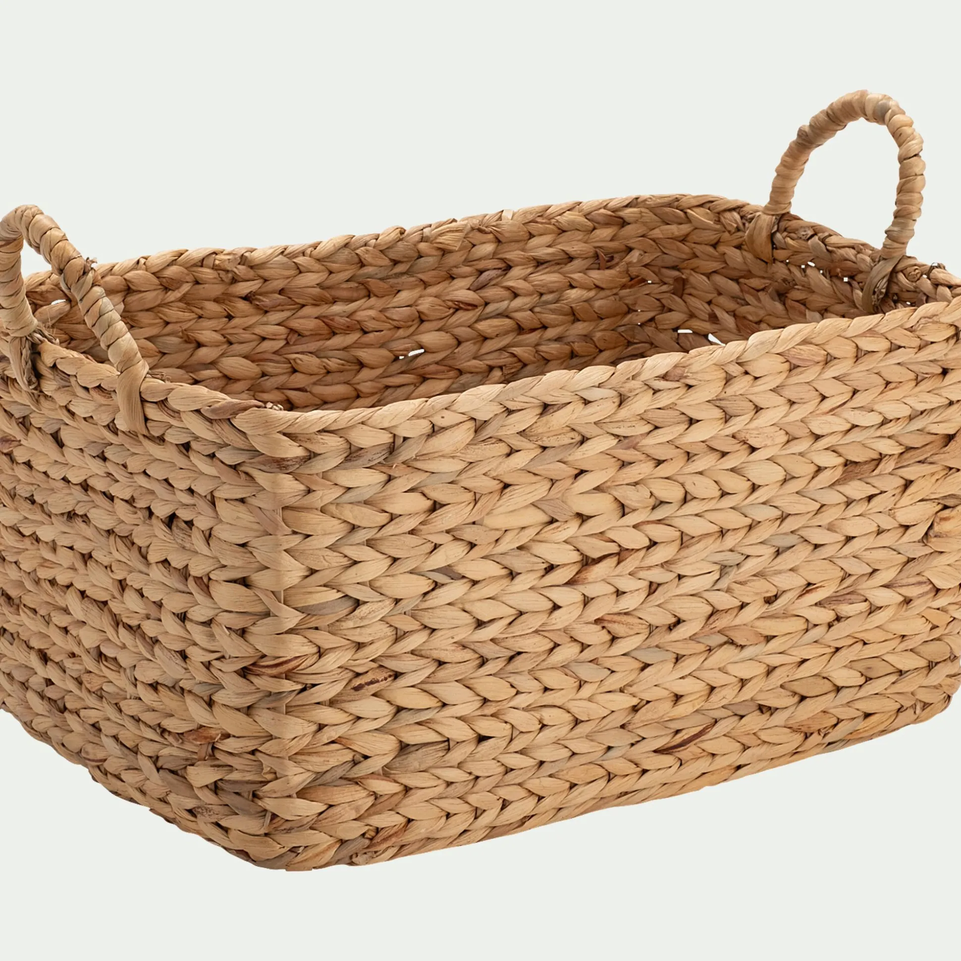 X-SACHA PANIER EN JACINTHE D'EAU GM 47X26X34 S2